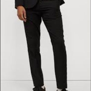 Black skinny fit H&M slacks men’s